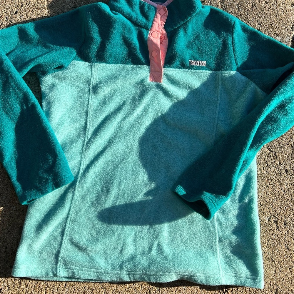Columbia quarter button jacket youth